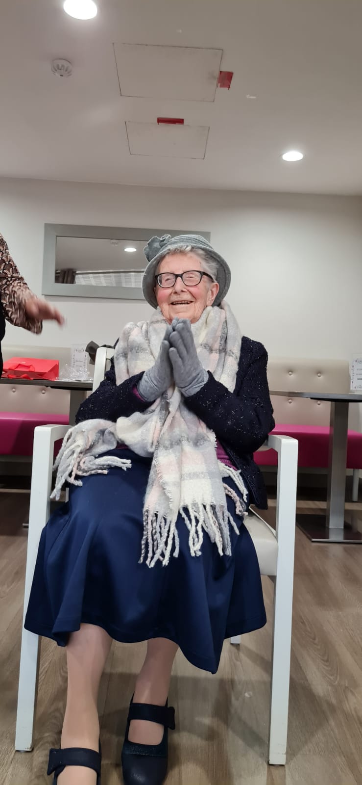 Mme Disant fête ses 100 ans !